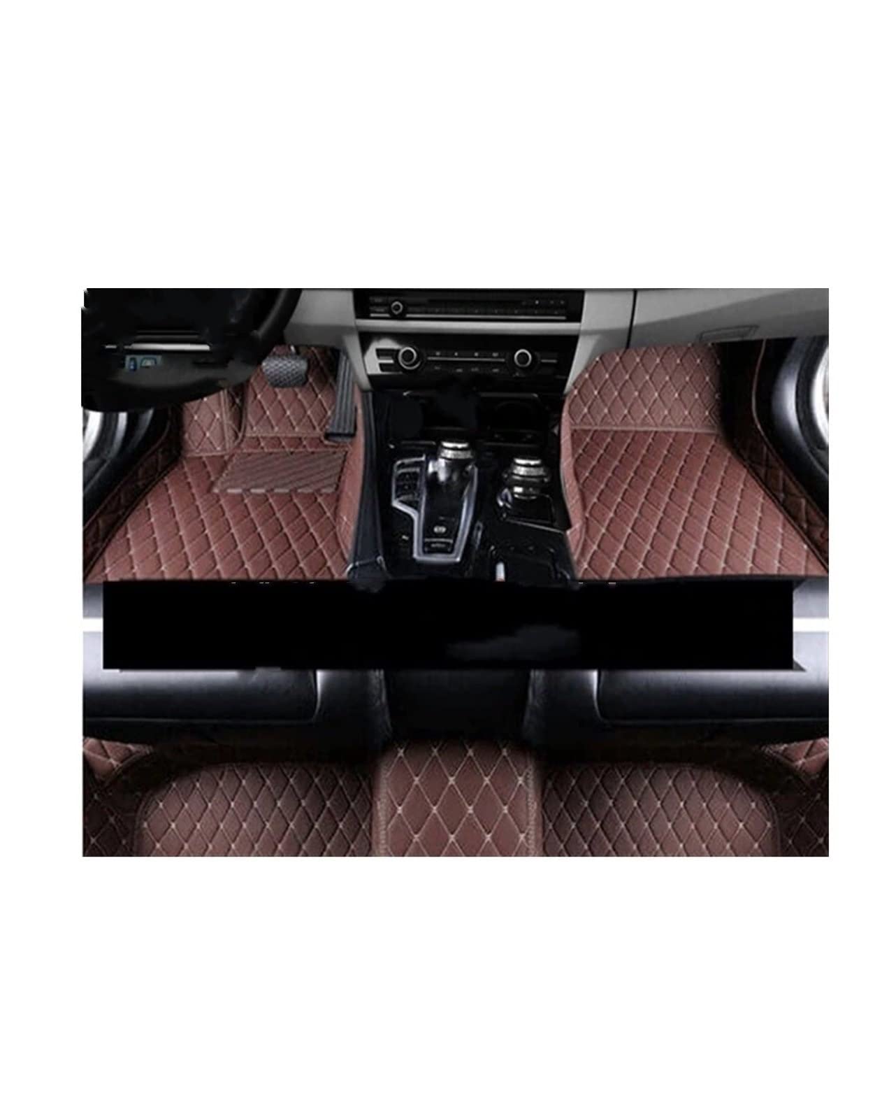 Auto-Fußmatten Automatte, Auto-Fußmatten für Mitsubishi für Pajero 2008-2011(LHD 7) von Generisch