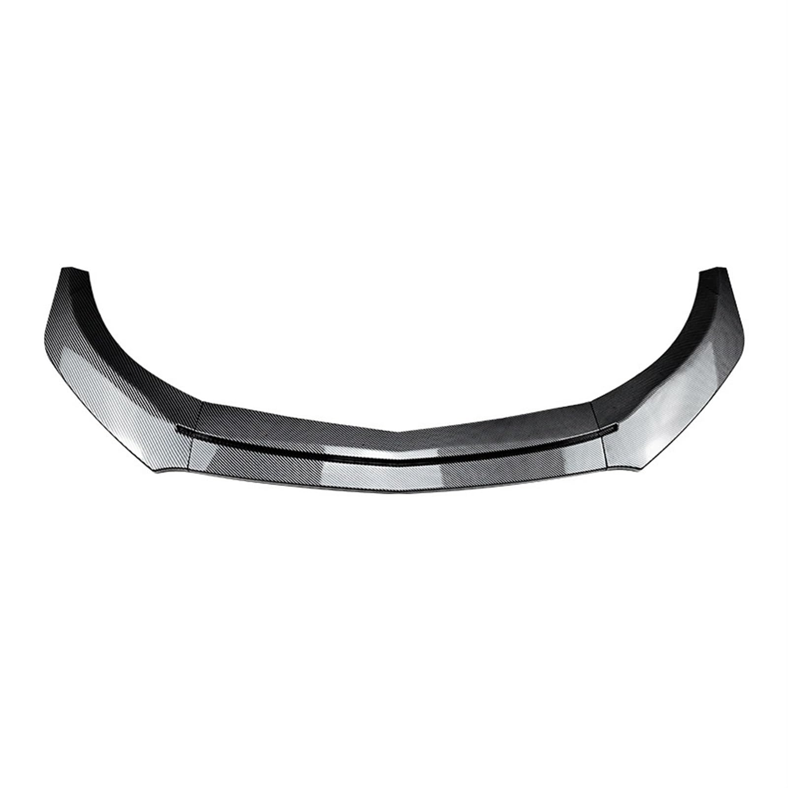 Auto-Heckscheiben-Seitenspoiler Für Mercedes für Benz A-Klasse W176 A200 A260 A45 für AMG 2013–2018 für glänzend Schwarze Frontstoßstangen Lip Spoiler Splitter Body Kits Tuning(Carbon Look) von Generisch