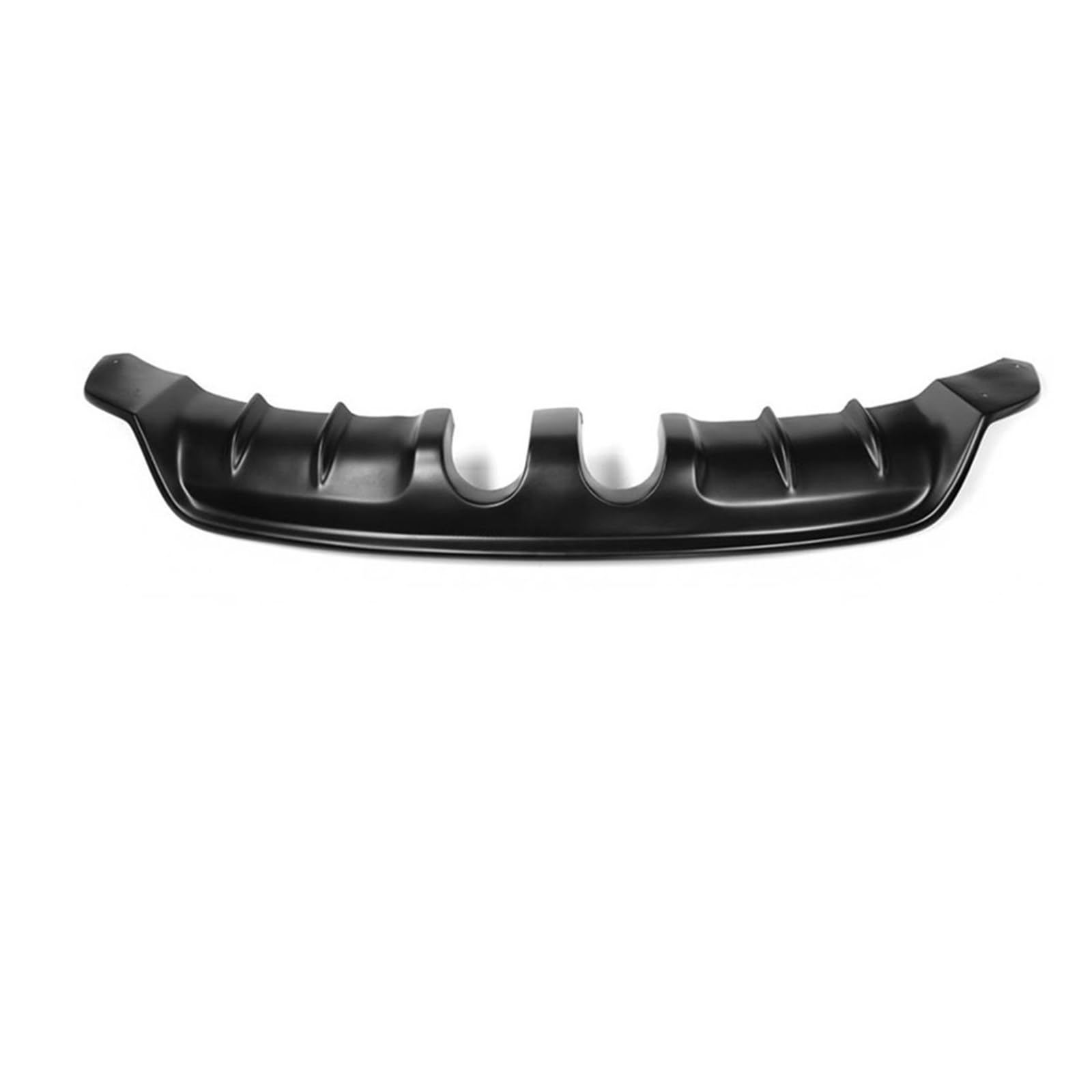 Auto-Heckscheiben-Seitenspoiler Heckspoilerlippe, Diffusor, Spoiler für VW für Golf 6 VII R20 2010 2011 2012 2013 Rückseite/Kohlefaser-Stoßstangenschutz(Black FRP) von Generisch