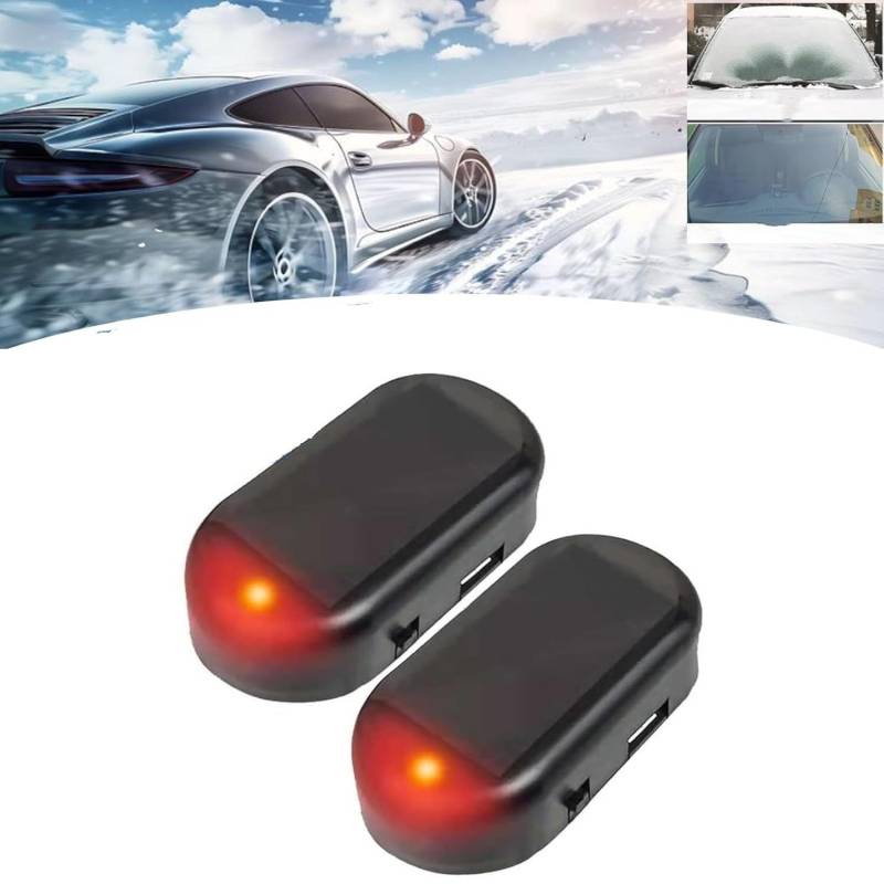 Auto-Interferenz-Frostschutzgerät, elektromagnetische molekulare Interferenz-Frostschutz-Schneeentfernung, elektromagnetisches Auto-Frostschutz-Schneeentfernungsgerät (2pcs) von Generisch