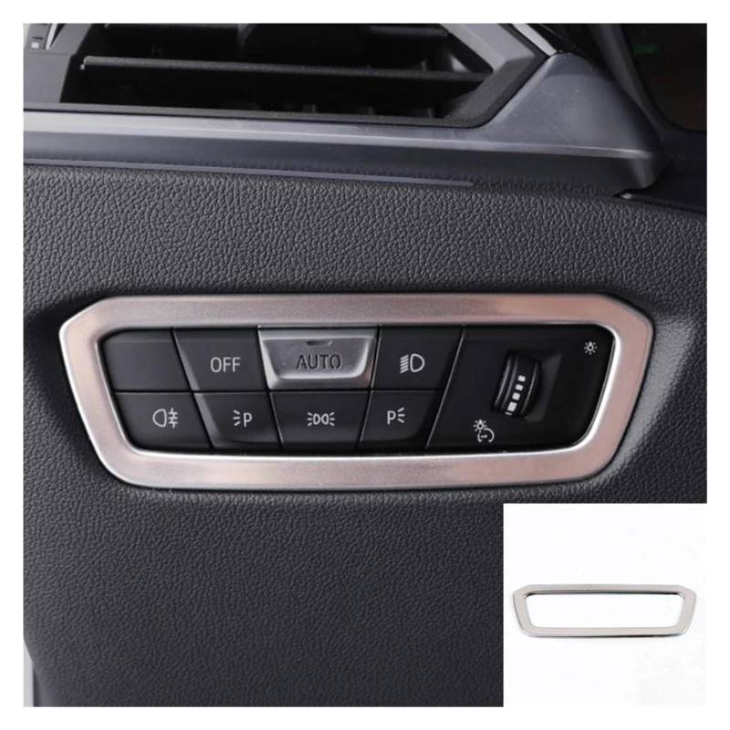 Auto Interieur Auto Konsole Getriebe Panel Trim Fensterheber Schalter Bedienfeld Rahmen Dekorativ Für 3 Serie G20 G28 2019 2020 Aufkleber Dekoration(Style 1) von Generisch