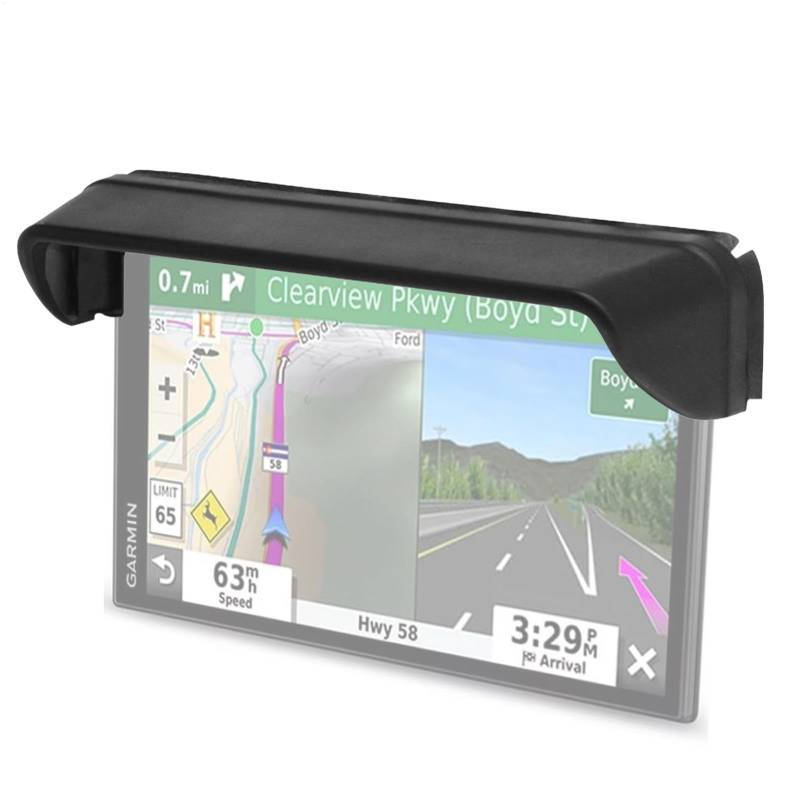 Auto Navigation Visier - Schaumstoffstreifen Klebe Navigation Visier Sonnenschutz | Einstellbare Winkel Auto Navigation Blendschutz Visier | GPS Navigation Sonnenhaube für Auto Navigator Bildschirm, von Generisch