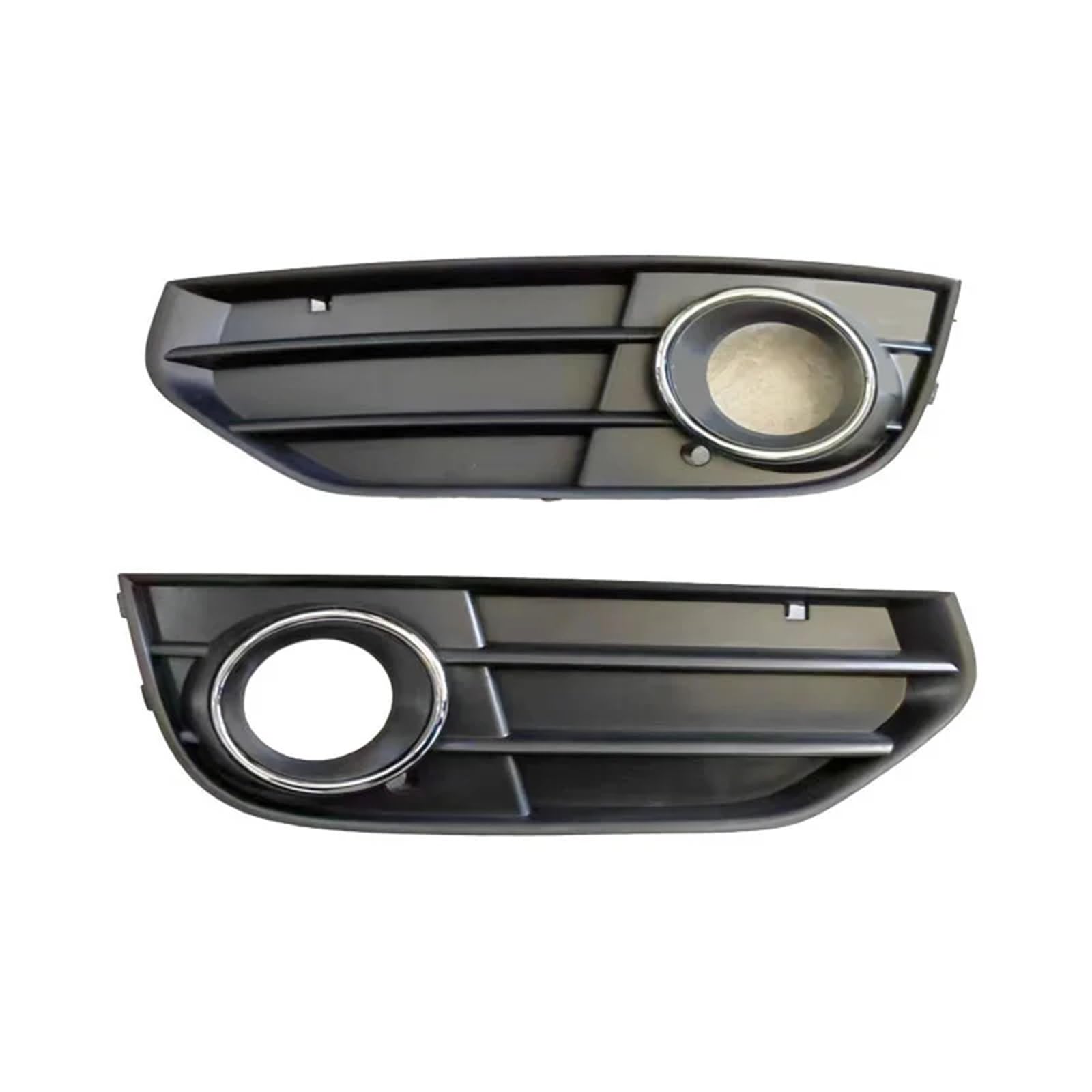 Auto-Nebelscheinwerfer-Baugruppen A4 AR B8 B8.5 für Allroad für Quattro Reise Auto Front Stoßstange Nebel Licht Abdeckung Rahmen Deckel Nebel Lampe Kühlergrill 2009-2015(Left and Right) von Generisch