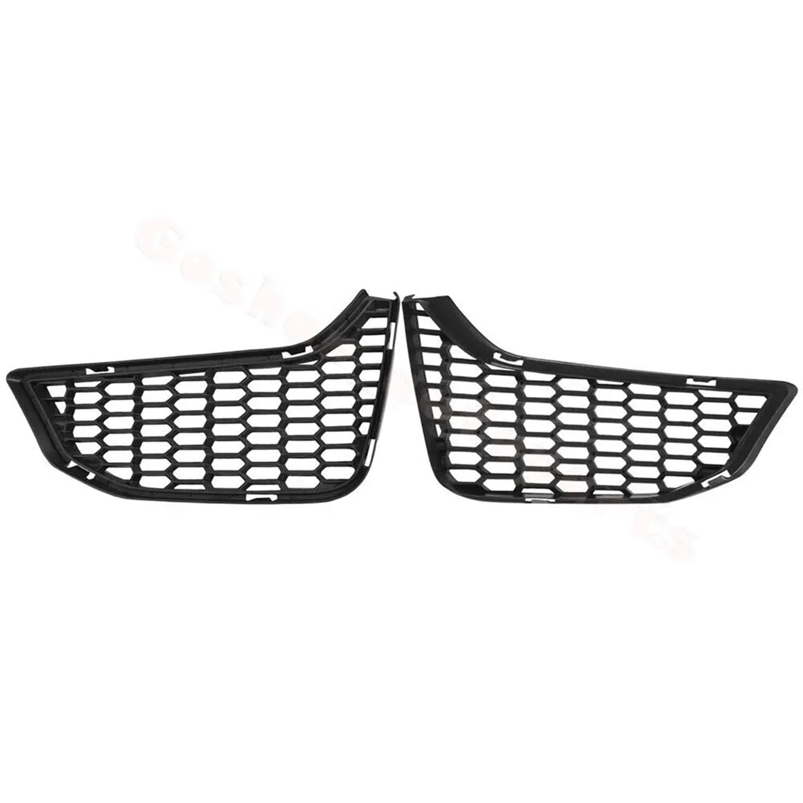 Auto-Nebelscheinwerfergitter FRONTSTOßSTANGE UNTERE GRILLABDECKUNG Honeycomb für BMW 3 4 SERIE M3 M4 F80 F82 F83 2012-2018 Nebelscheinwerfergitter 51118054301(Pair) von Generisch