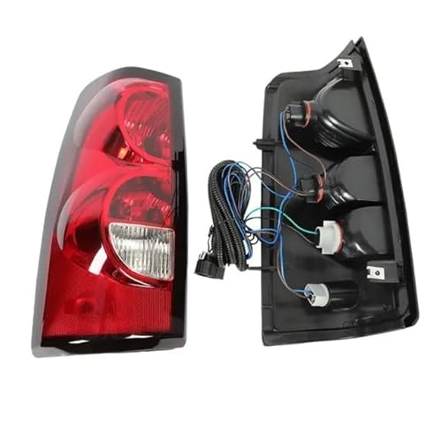 Auto-Rücklicht 1 stücke Auto Hinten Schwanz Licht Für 2003-2006 Für Chevy Silverado 1500 2500 3500 H Rot Montage Bremse hinten Licht Auto-licht-ampel Rückfahr Lampe Anhängerbeleuchtung(Left side-1pc) von Generisch