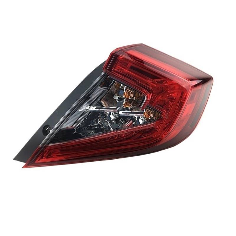 Auto-Rücklicht Auto Hinten Links & Rechts Rücklicht Abdeckung Brems Lampe Bremslicht Gehäuse Für Honda für Civic 2016 2017 2018 2019 Anhängerbeleuchtung(Left Side Inner-1PC) von Generisch