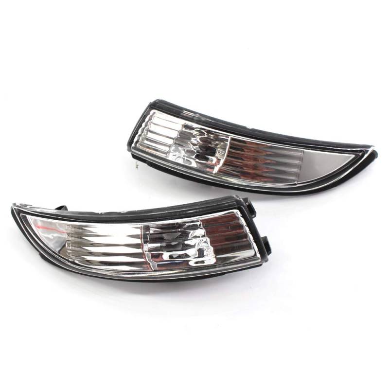 Auto-Rücklicht Für Fit für Ford für Fiesta 2009~2015 Rückansicht Drehen für Signal Licht Brems Lampe Gehäuse Klare Linse links Rechts Seite Anhängerbeleuchtung(Left Right Side) von Generisch