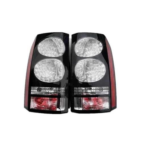 Auto-Rücklicht Rücklicht Bremsleuchte Rücklicht Für Signal Für Mit Glühbirne Für Land Für Rover Für Discovery 3/4 Rückleuchten 2004-2016 auto Zubehör(A Pair 2pcs) von Generisch