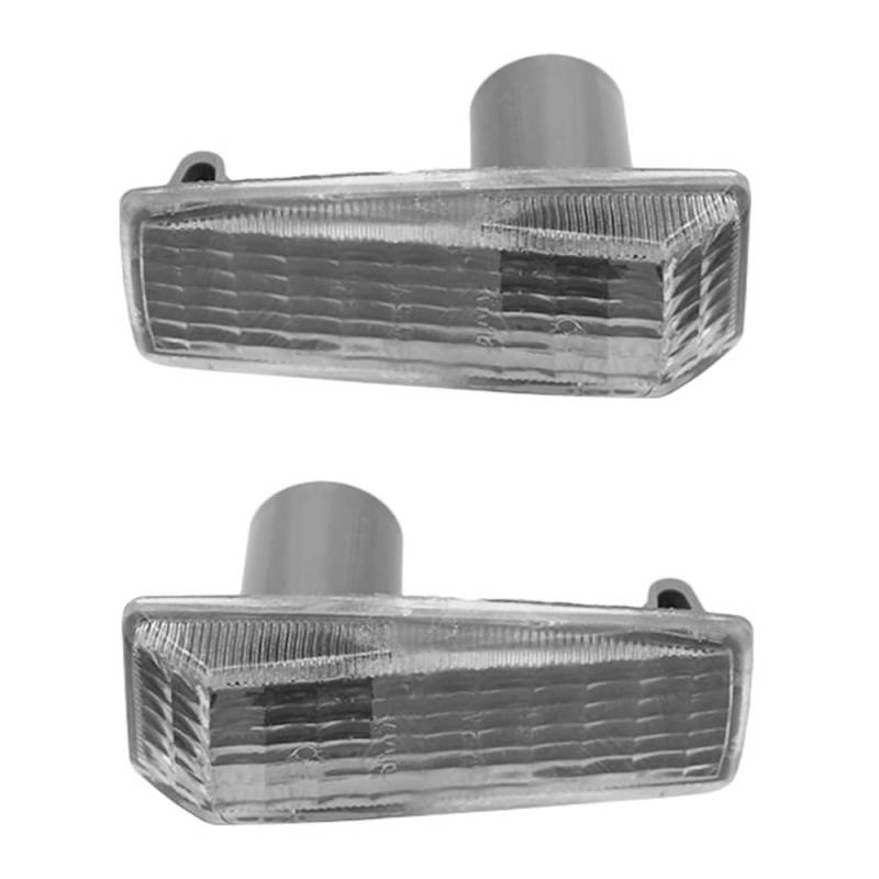 Auto Rücklicht Rücklicht Seite Marker Licht Anzeige Drehen Für Signal Lampe Für Mercedes-Benz W124 R129 W140 W202 W201 1248202321 2028201521 Rückleuchte(Clear Lens) von Generisch