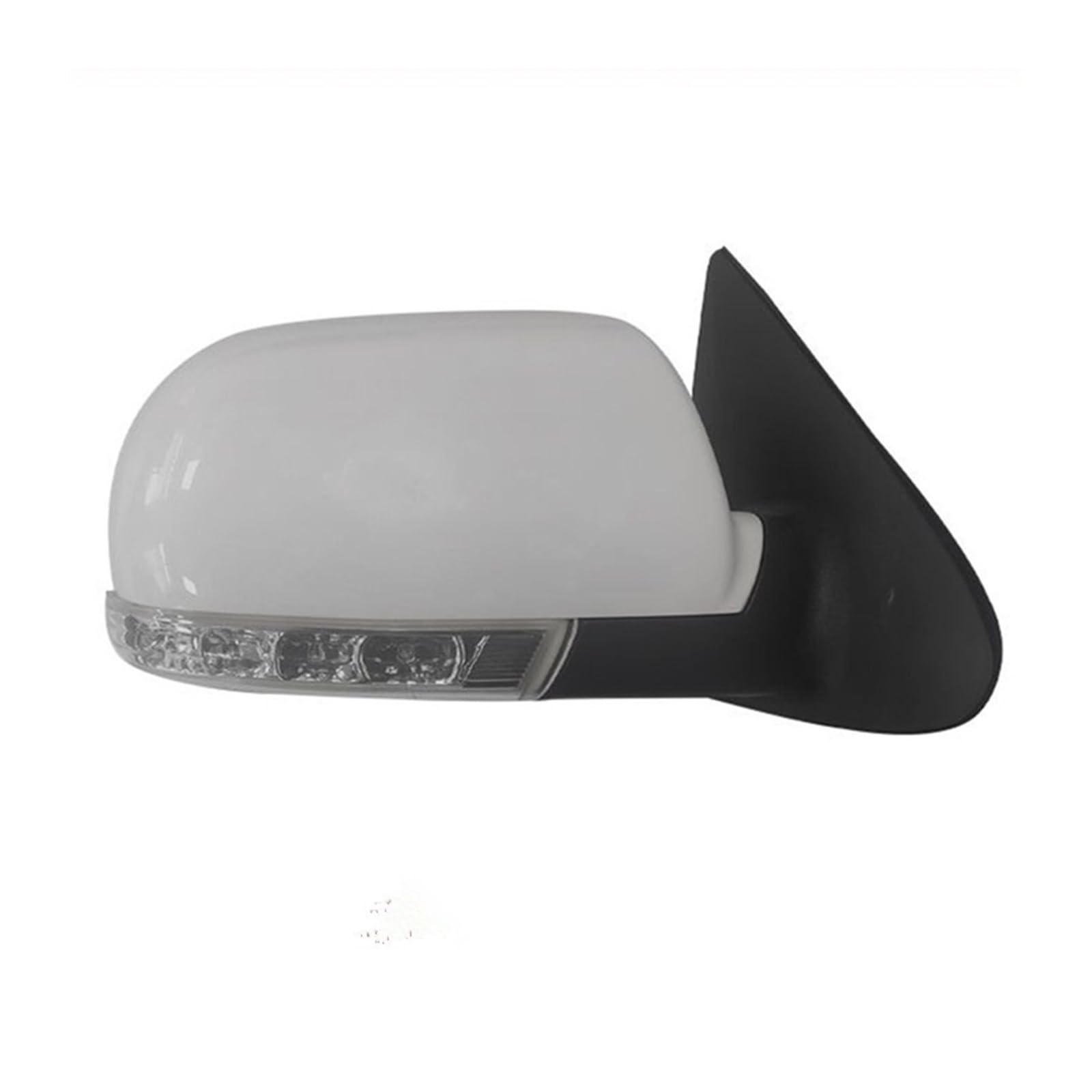 Auto-Rückspiegelgehäuse Für Hyundai Santa Fe 2.4L 2.7L 2007-2012 Für Links Rechts Auto Klapp Seite Rückspiegel 8PINS Für Mit Lampe(White right) von Generisch