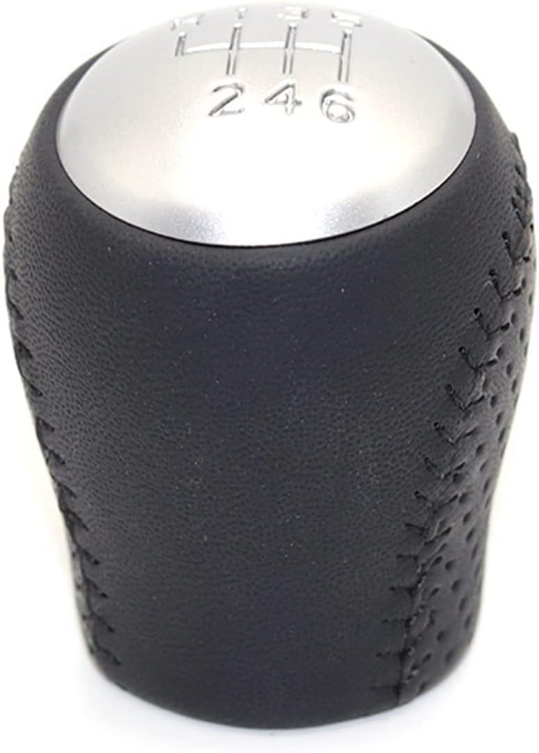 Auto-Schaltknauf 6-Gang-Schaltknauf, Schalthebelmanschette, für Nissan für Qashqai I II J10 für X-Trail 2006–2013, Auto-Styling-Zubehör(Gear Knob) von Generisch