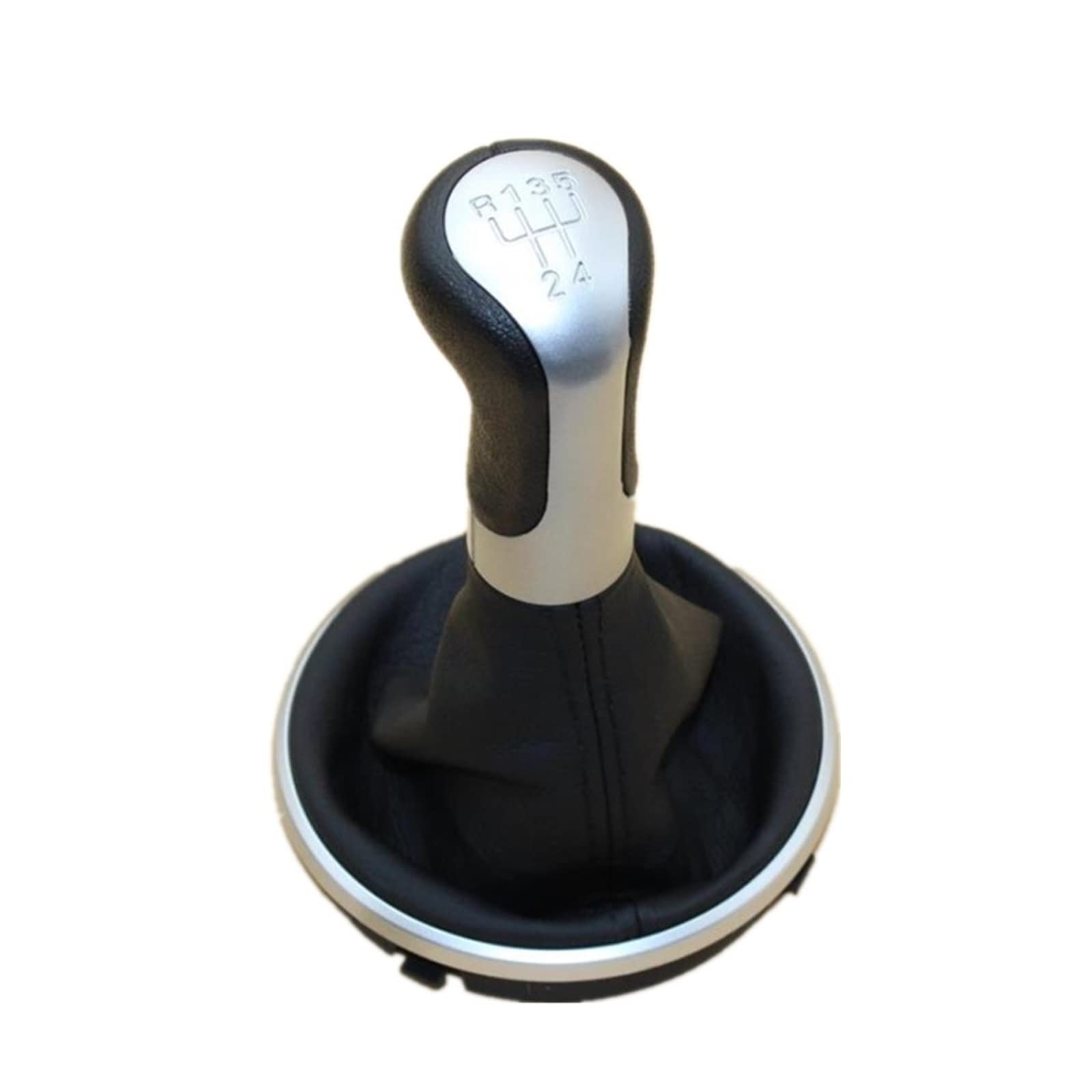 Auto-Schaltknauf Für Skoda Roomster 2006 2007 2008 2009 2010 Cartyling 5 Für Speed ​​Gear Stick Schaltknauf Für Mit Leder Abdeckung von Generisch