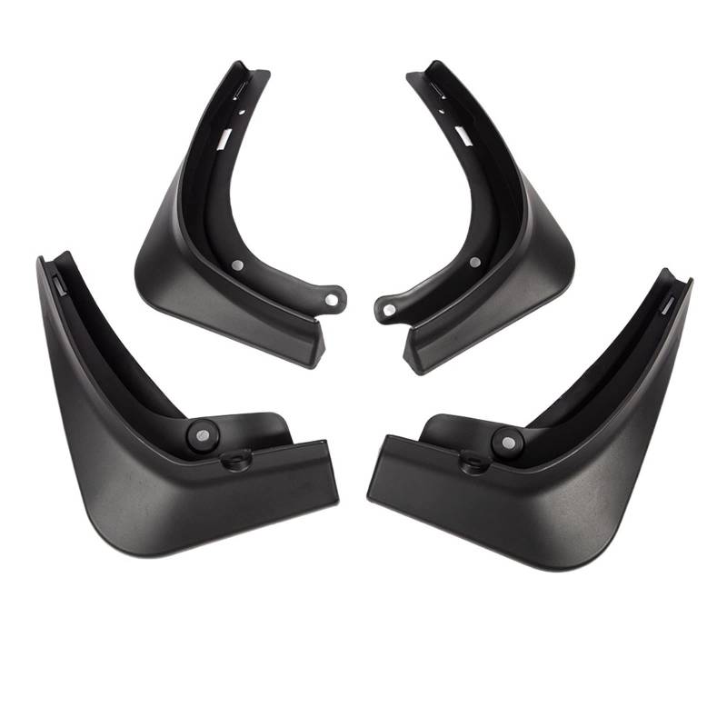 Auto Schmutzfänger Für Tesla für Modell 3 2021 2022 Auto-Schmutzfänger Carbon Fiber Splash Guards Mattschwarz ABS Kotflügel Vorne Hinten Schmutzfänger(Matte Black) von Generisch