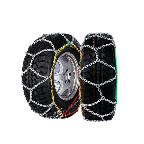 Auto-Schneeketten, Winterreifen, Sicherheitsketten, Auto-Schneeketten, rutschfeste Reifenkette für leichte LKW/SUV/ATV 225/75-16 von Generisch