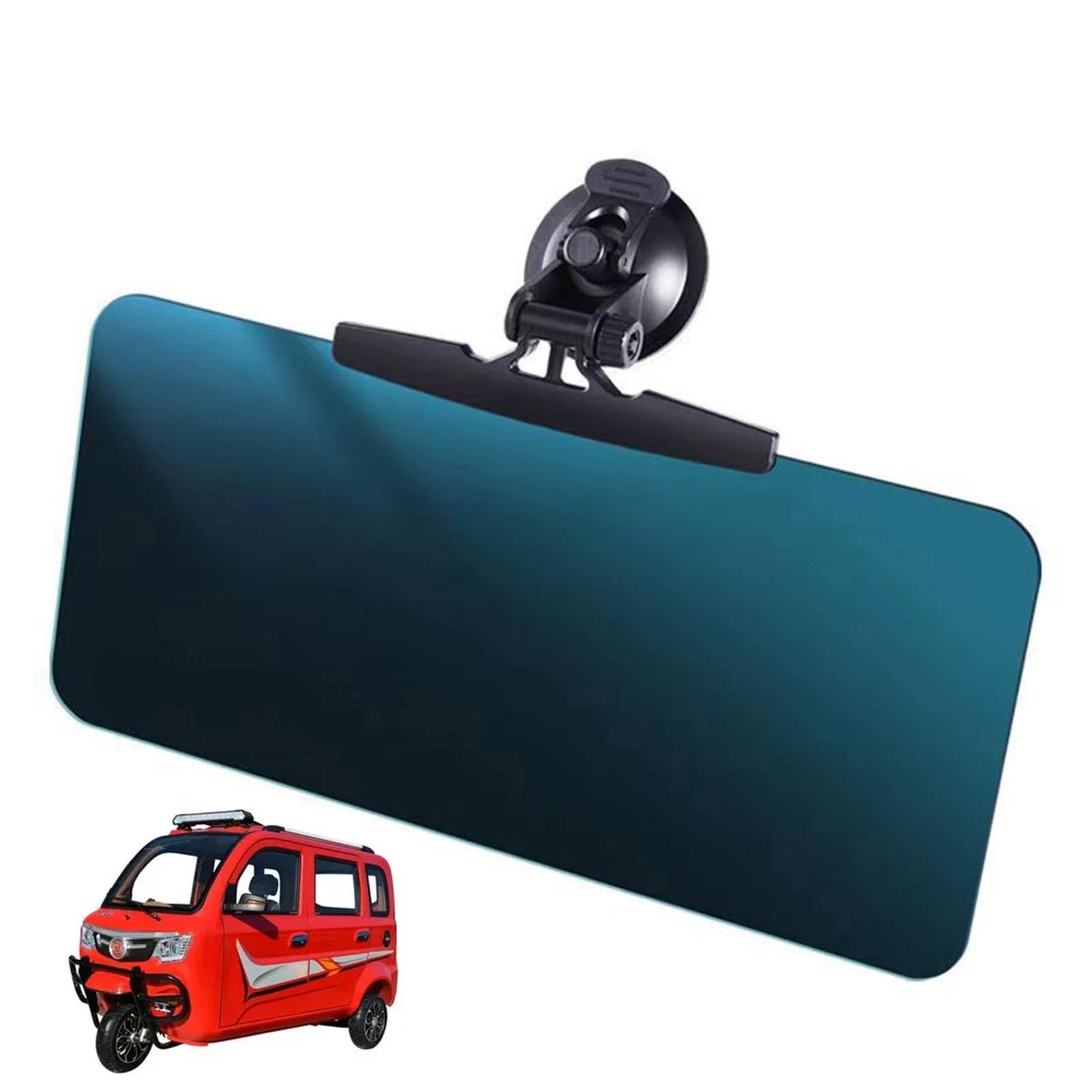 Auto-Sonnenblende – Auto-Sonnenblenden zum Fahren | Blendschutz UV-Schutz Saugnapf Auto Visier | Saugnapf Auto Sonnenblende | Auto Sonnenblende | Sonnen-Proof Black Sonnenblenden | von Generisch