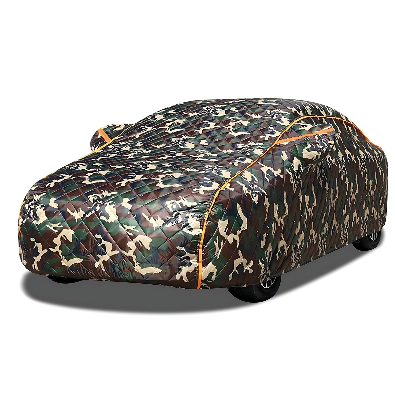 Autoabdeckung Winter Gemacht für Peugeot 107 2005-2014, Abdeckplane Auto, Car Cover für Autogarage, Outdoor Sun Protection Car Blanket h1118eor2219 von Generisch