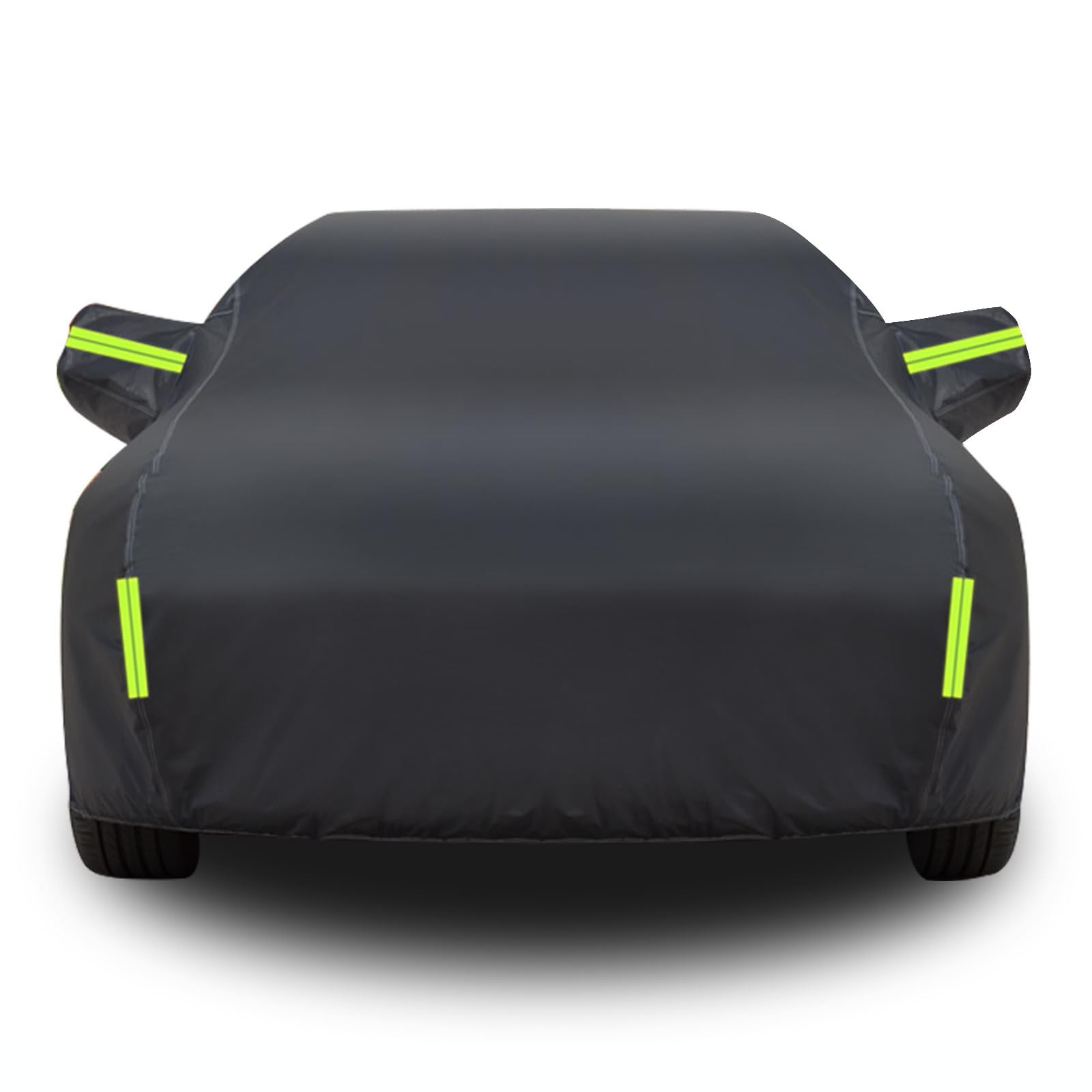 Autoabdeckung für 𝖠𝗎𝖽𝗂 A6 C6 Avant 2004-2011, Autoplane Auto Abdeckplane Atmungsaktiv Wasserdicht Car Cover Outdoor Vollgarage Kfz Abdeckung(Black,Size:für 𝖠𝗎𝖽𝗂 A6 C6 Avant 2004-2011) von Generisch