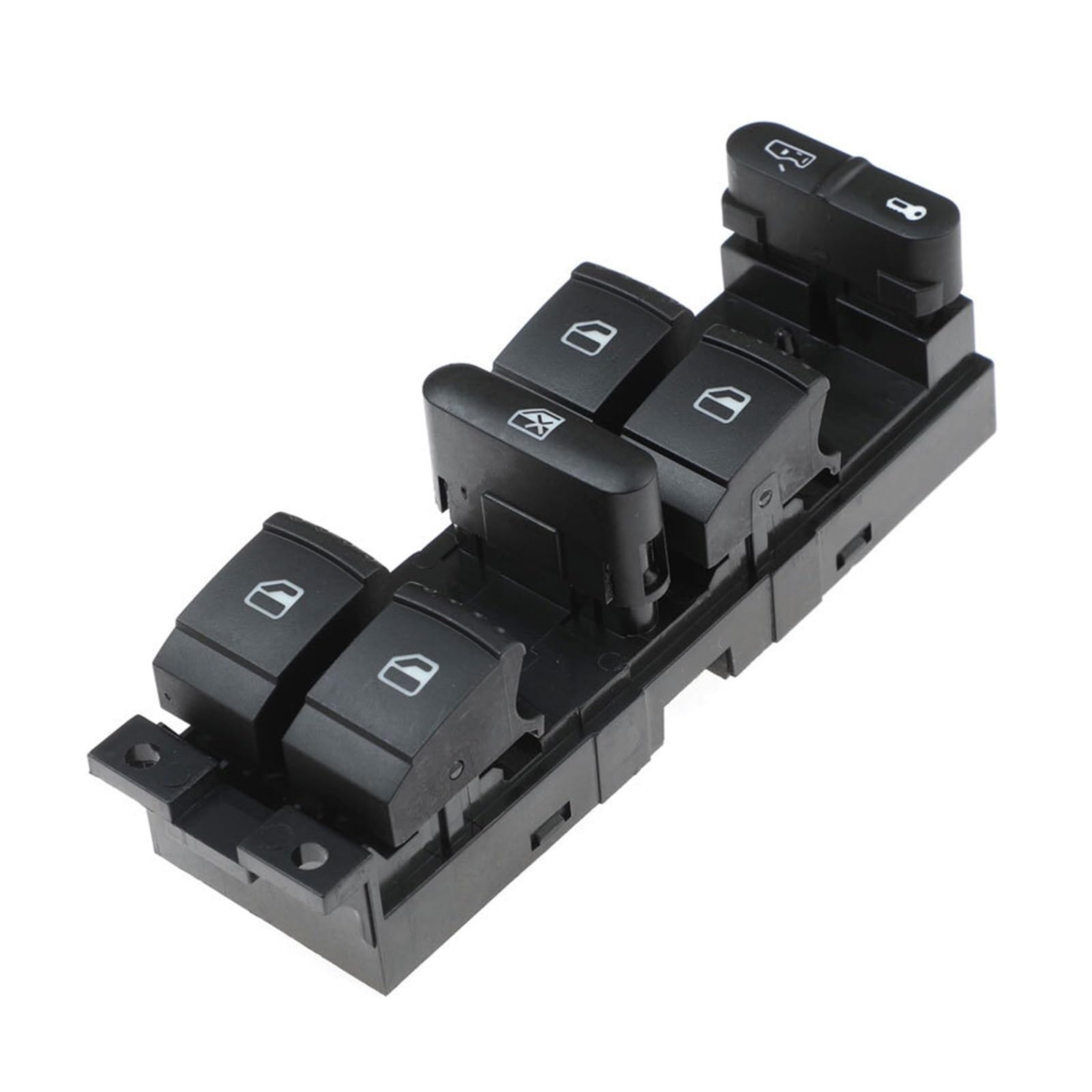 Autofensterschalter Auto-Fensterheber-Schalterfeld für Master Console Control Switch für VW für Passat B5 für Jetta für Bora für MK4 Fensterschloss 1J4959857B 1J4959857D(1J4959857D) von Generisch