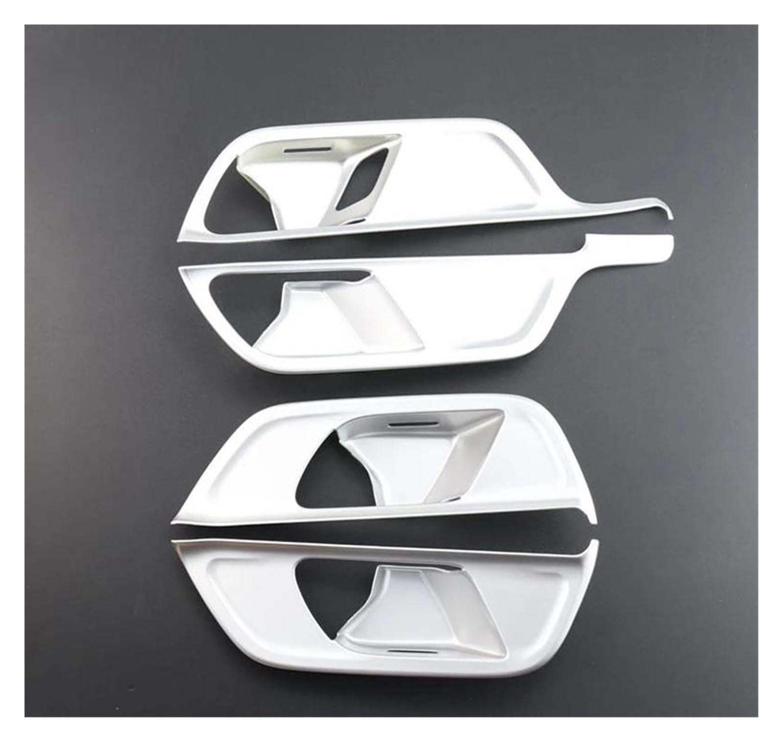 Autoinnenausstattung Auto Styling Für B Klasse W247 GLB X247 Innentürgriff Bowl Covers Trim Zubehör(Silber,B) von Generisch