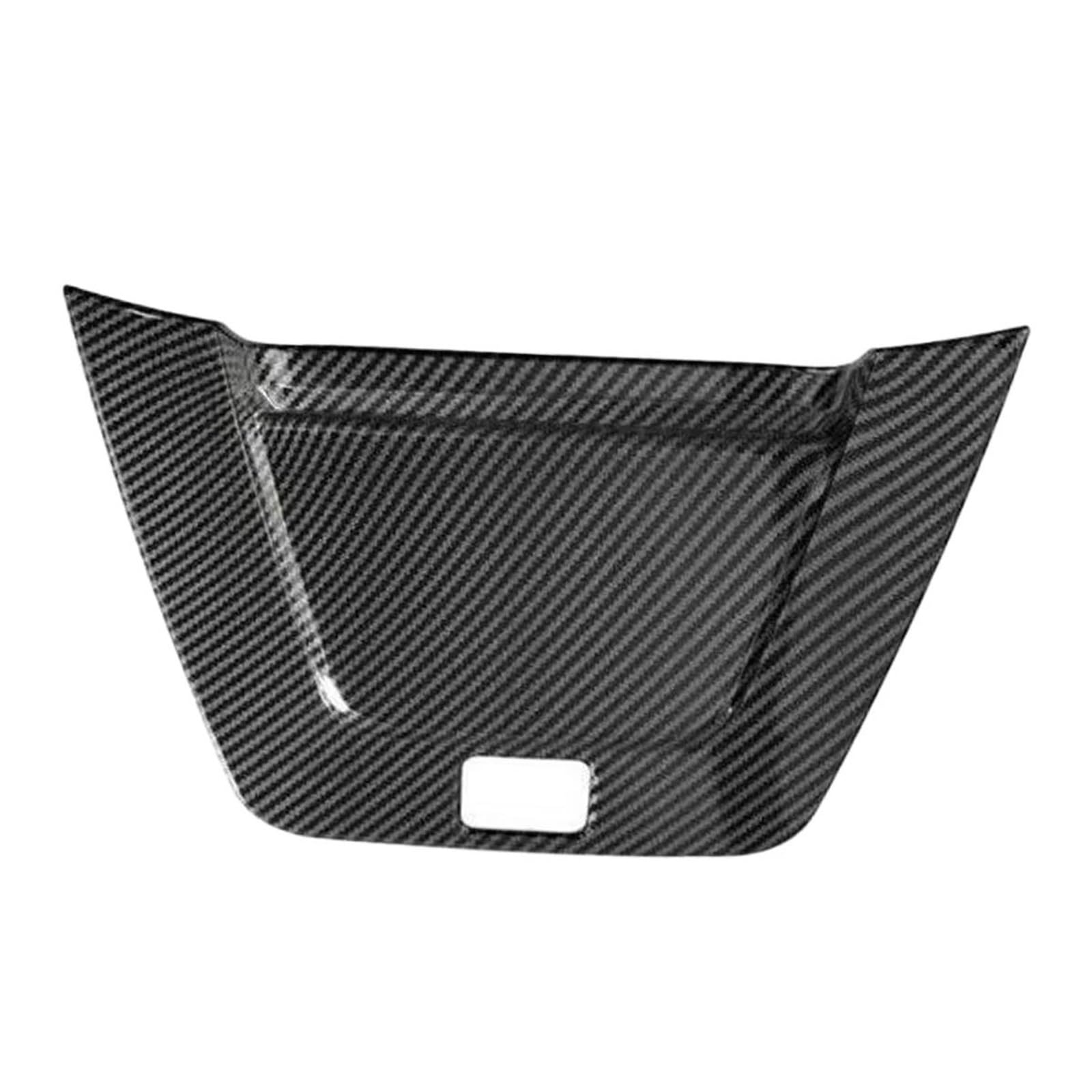 Autoinnenleiste Auto Center Console Navigation Panel Abdeckung Trim Wasserdicht Fit für CR-V für CRV 2023-2024 Carbon Fiber Stil ABS Zieraufkleber von Generisch