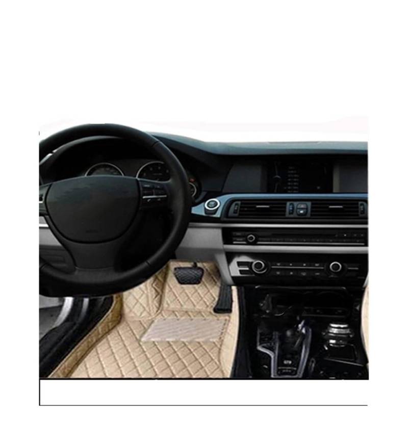 Automatten Auto-Fußmatte für VW New für Käfer 1998–2011, wasserdichte Automatten Automatte(LHD Driver 1 pc) von Generisch