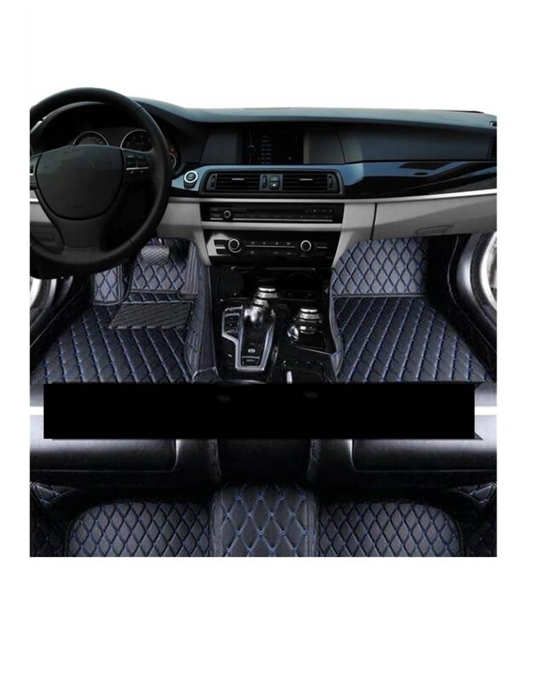 Automatten Auto-Fußmatten für Nissan für Rogue für XTrail für XTrail T32 2014-2020 Teppiche Lederteppiche Innenmatte Automatte(LHD 1 Set 1) von Generisch