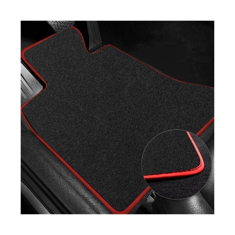 Automatten-Set Auto-Fußmatten für Range für Rover für Sport L494 2014–2022 5 für Sitze Teppiche Fußpolster Teppiche Abdeckung Fußpolster Auto-Fußmatte(RHD Flannel 3pcs 3) von Generisch