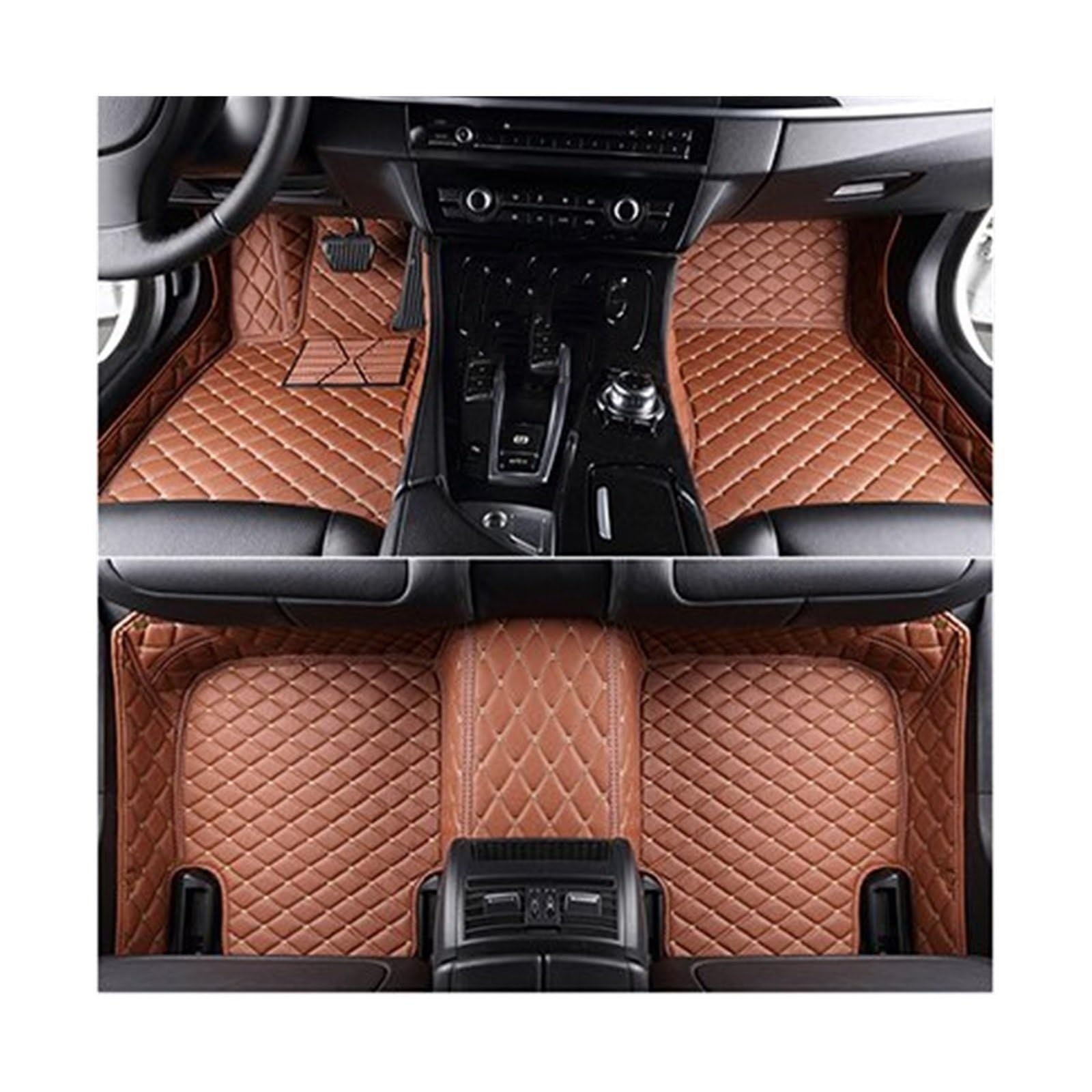 Automatten-Set Für Custom Car Fußmatten RX 5 für Seat RX300 RX350 RX450h 2016-2022 Jahre Innen Auto Zubehör Teppich Auto-Fußmatte(8) von Generisch