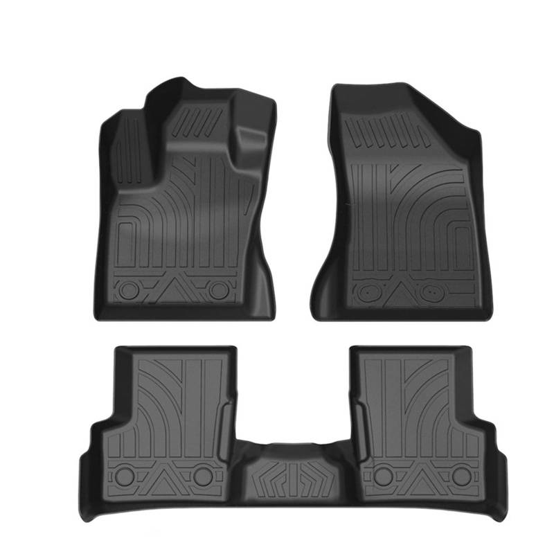 Automatten-Set Für Jeep für Renegade Auto Teppich Auto Fußmatten wasserdichte Kofferraum Matte Auto Boden Matte Kofferraum Matte Auto-Fußmatte(Floor mat LHD) von Generisch