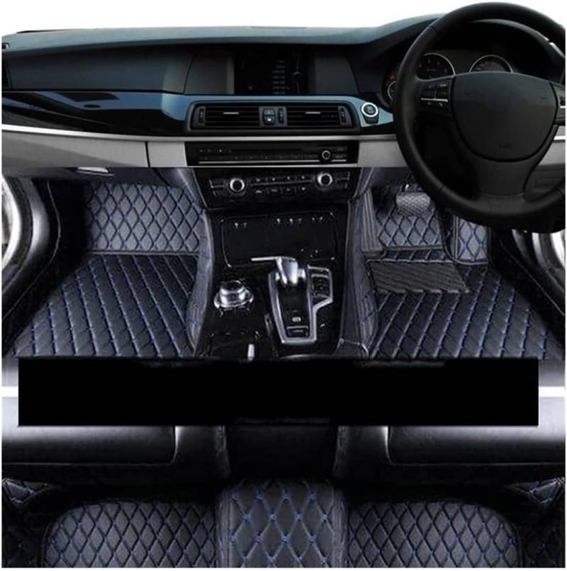 Automatten Teppiche Automatte Automatten Boden für Peugeot 107 2005-2014 Automatte aus Gummi(RHD 1 Set 1) von Generisch