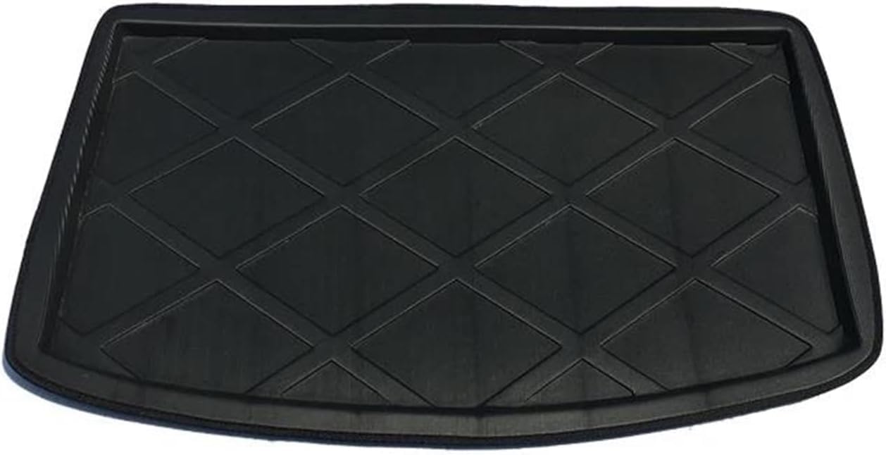 Automatten Teppiche Für Peugeot 206 207 2006 2007 2008 2009 2010 2011 2012 2013 Auto Hinten Boot Cargo-Liner Fach Stamm Matte Teppich Pad Automatte aus Gummi von Generisch