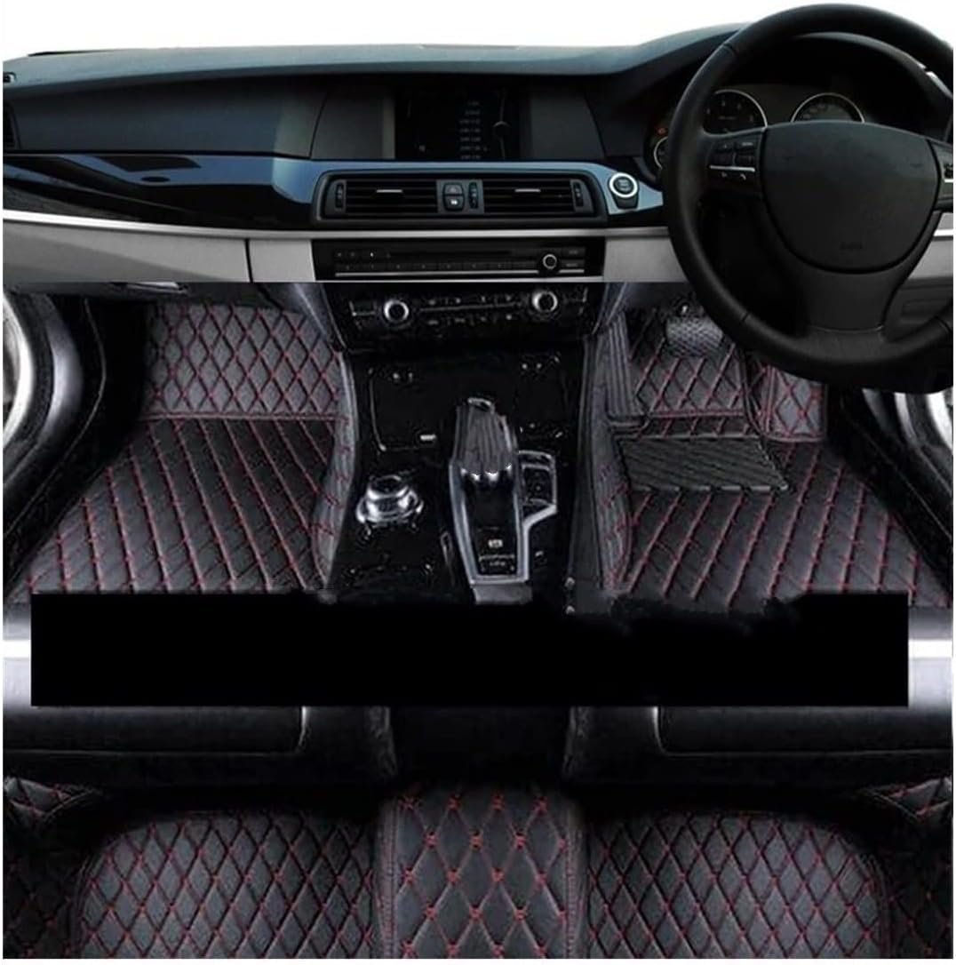 Automatten Universal Automatte Automatten Boden für Peugeot 107 2005-2014 Auto-Fußmatten(RHD 1 Set 11) von Generisch