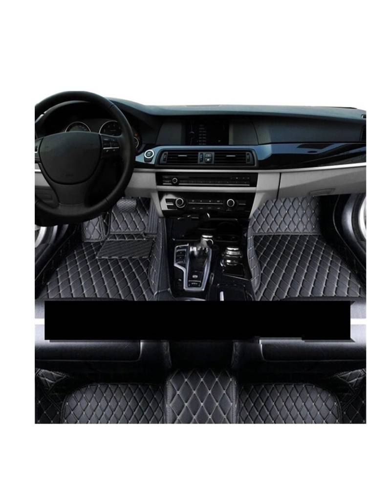 Automatten Universal Automatten für Seat Alhambra MK2 7N 2011–2020, Teppiche, Matten, Bodenteppiche Auto-Fußmatten(LHD 1 Set 6) von Generisch