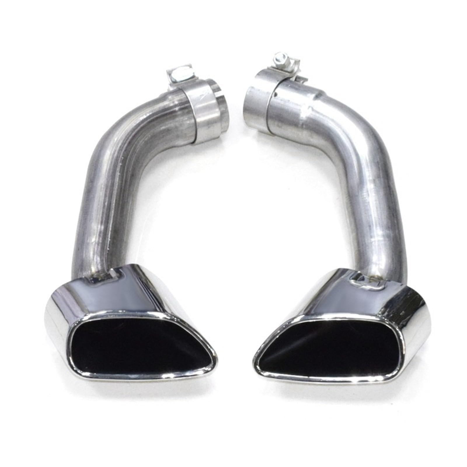 Automobil Auspuffrohr Endrohr Für BMW X5 E70 2008–2013, 1 Paar Auspuffspitze, Auspuffrohr, Edelstahl-Schalldämpferspitze, Auto-Auspuff-Endrohr(Exhaust) von Generisch