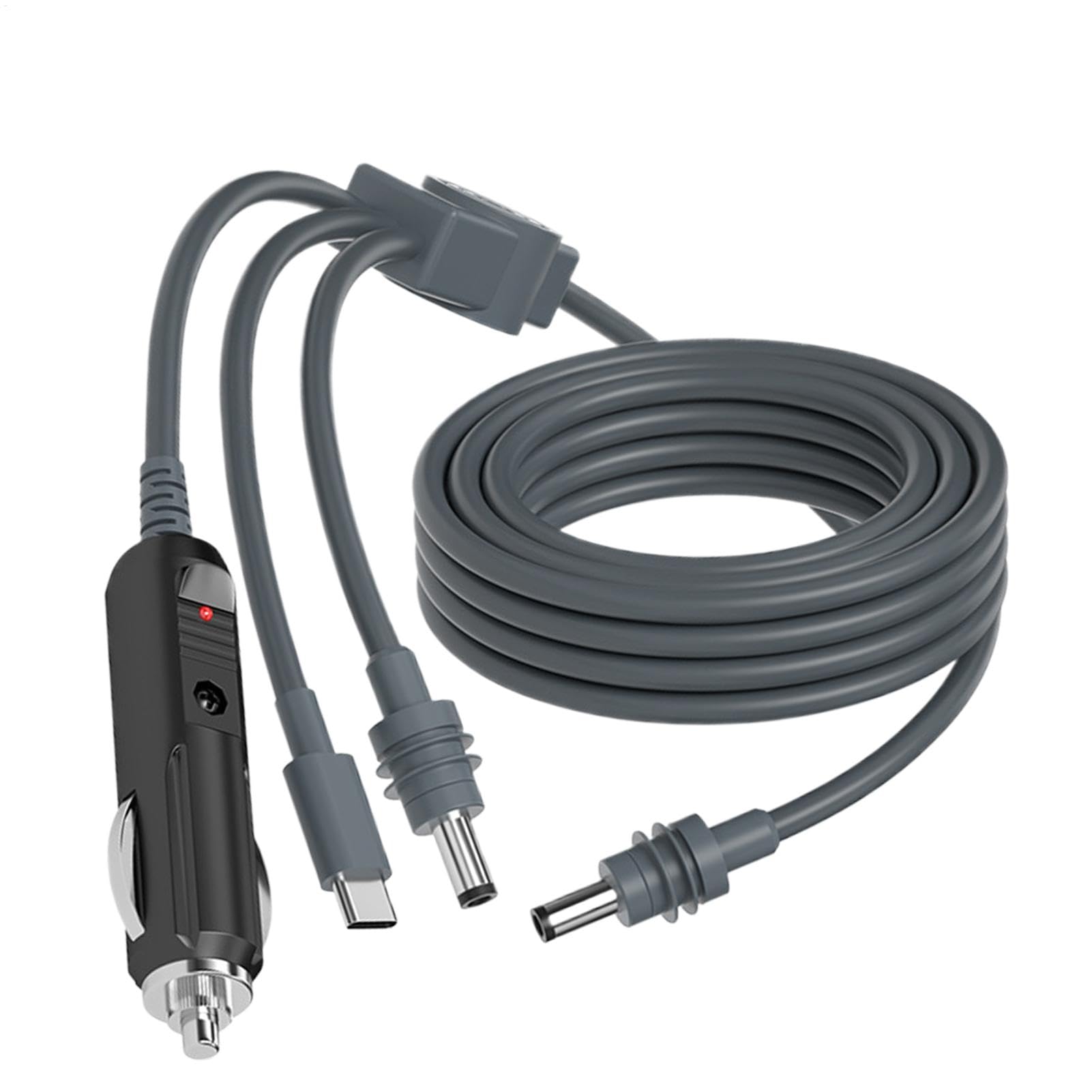 Autosplitter USB | 100W USB -Ladegerät | Ladekabelverlängerung | Multifunktional | Tragbar | Kfz -Innenzubehör | Für Auto & LKW von Generisch