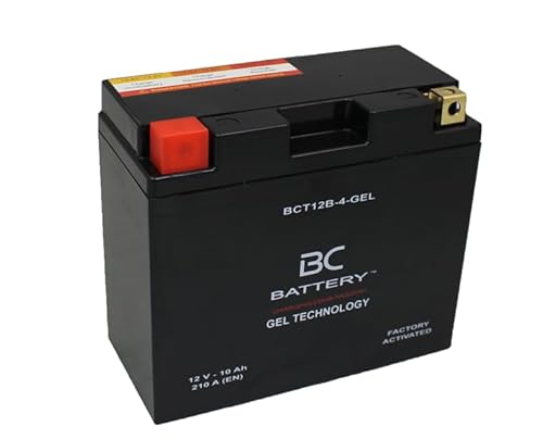 Batterie BC Battery YT12B-BS versiegelt Gel Motorrad Roller gebrauchsfertig von Generisch