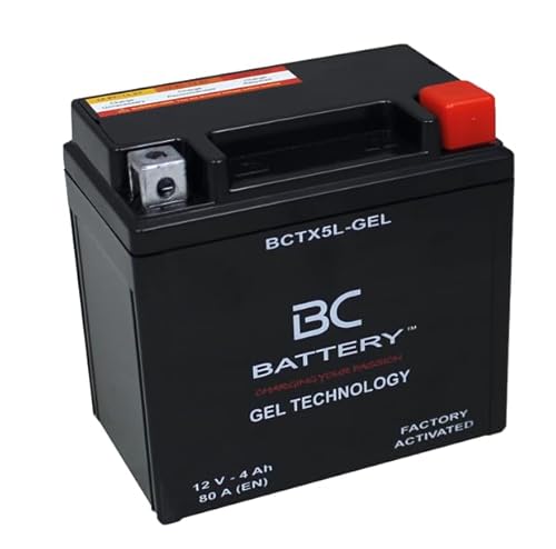 Batterie BC Battery YTX5L-BS versiegelt Gel Motorrad Roller von Generisch