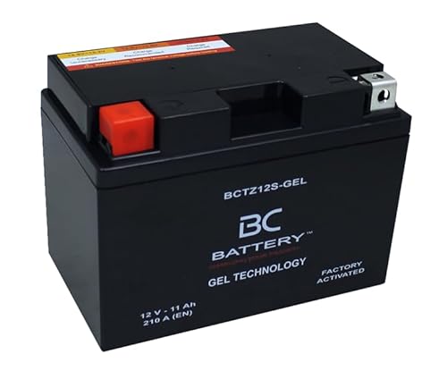 Batterie BC Battery YTZ12S Gel versiegelt Motorrad Roller gebrauchsfertig von Generisch