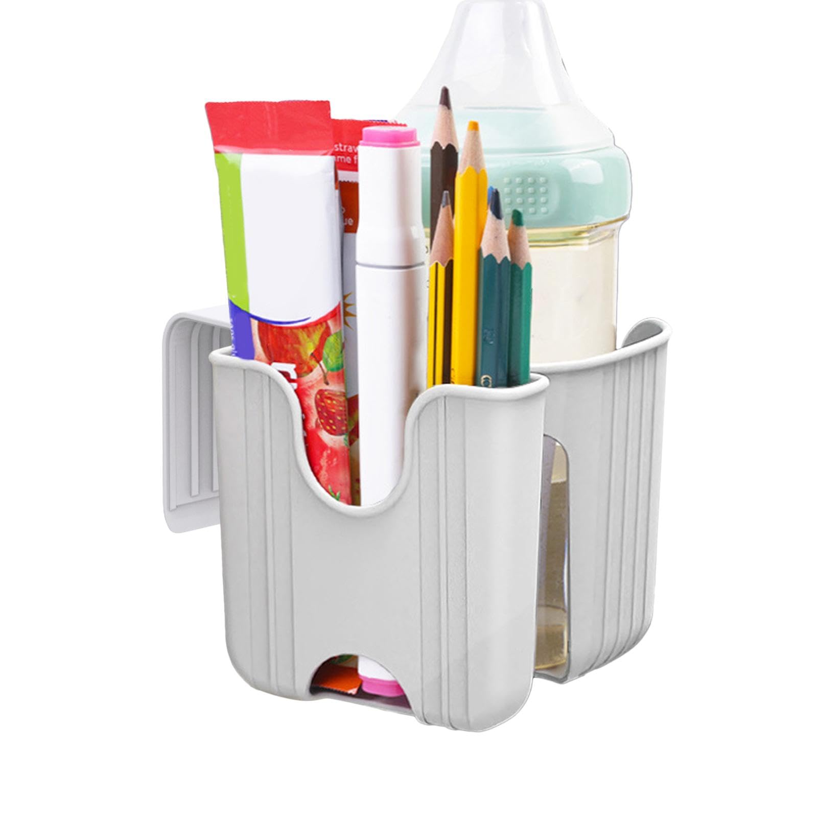 Becherhalter für Kindersitz, Autositz-Organizer, Mehrzweck-Snack-Organizer für Marker, Snacks, Wasserbecher, Stifte, Bleistifte von Generisch