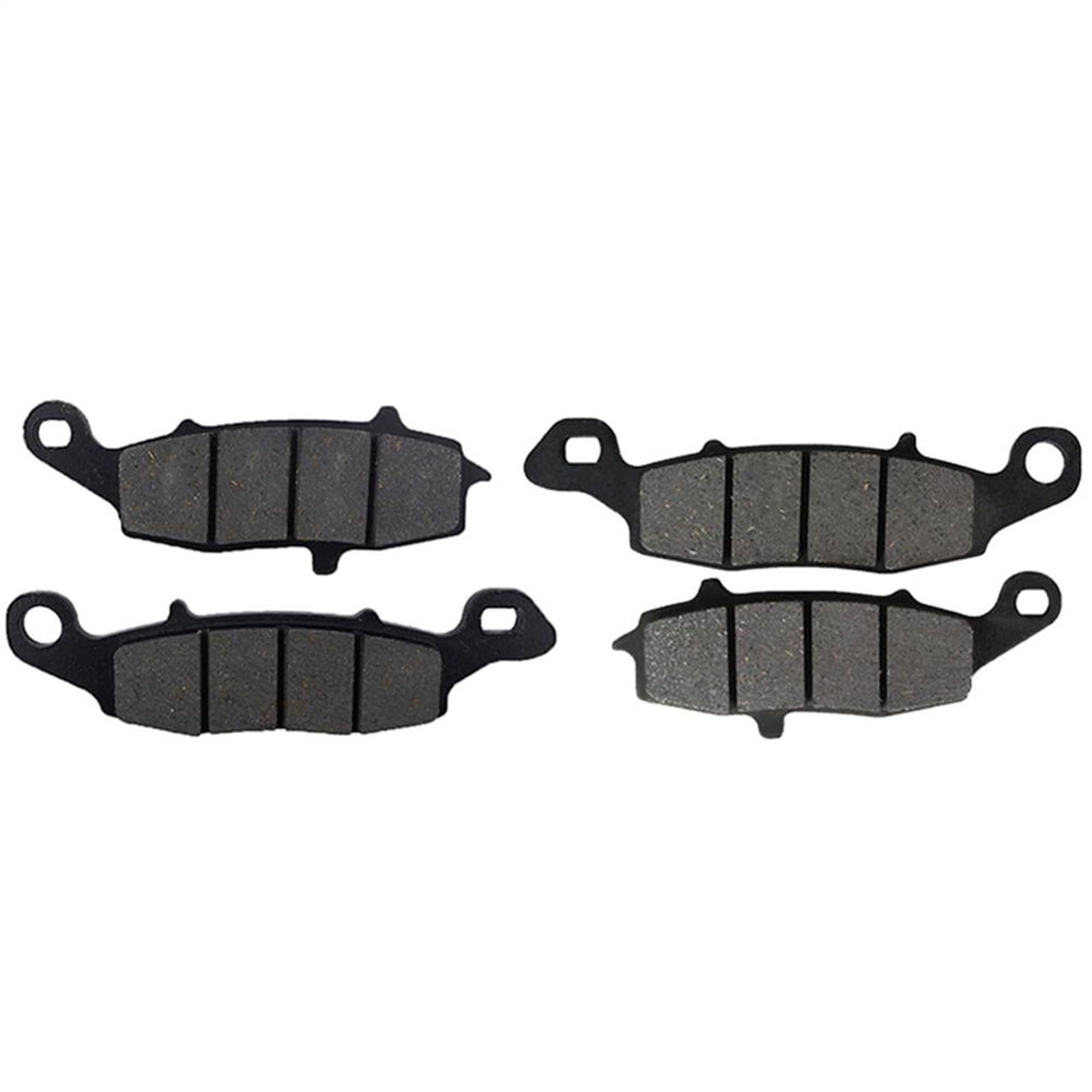 Bremsklotz Für KAWASAKI ER6F EX650 ER6N ER650 2006-2008 2009 KLE650 für Versys 2007 Z750S ZR750 Motorrad Vorne Hinten Bremsbeläge Discs Kit(Front Pads) von Generisch