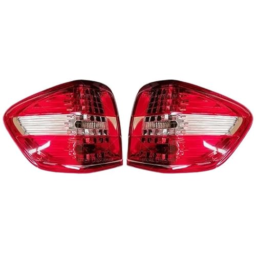 Bremslicht Für 2009-2011 W164 für Mercedes für Benz ML-Klasse ML300 ML320 ML350 LED Rücklicht Hinten Stoßstange drehen für Signal 1648202764 1648202864 Kfz-Rücklichtbaugruppen(Left and Right) von Generisch