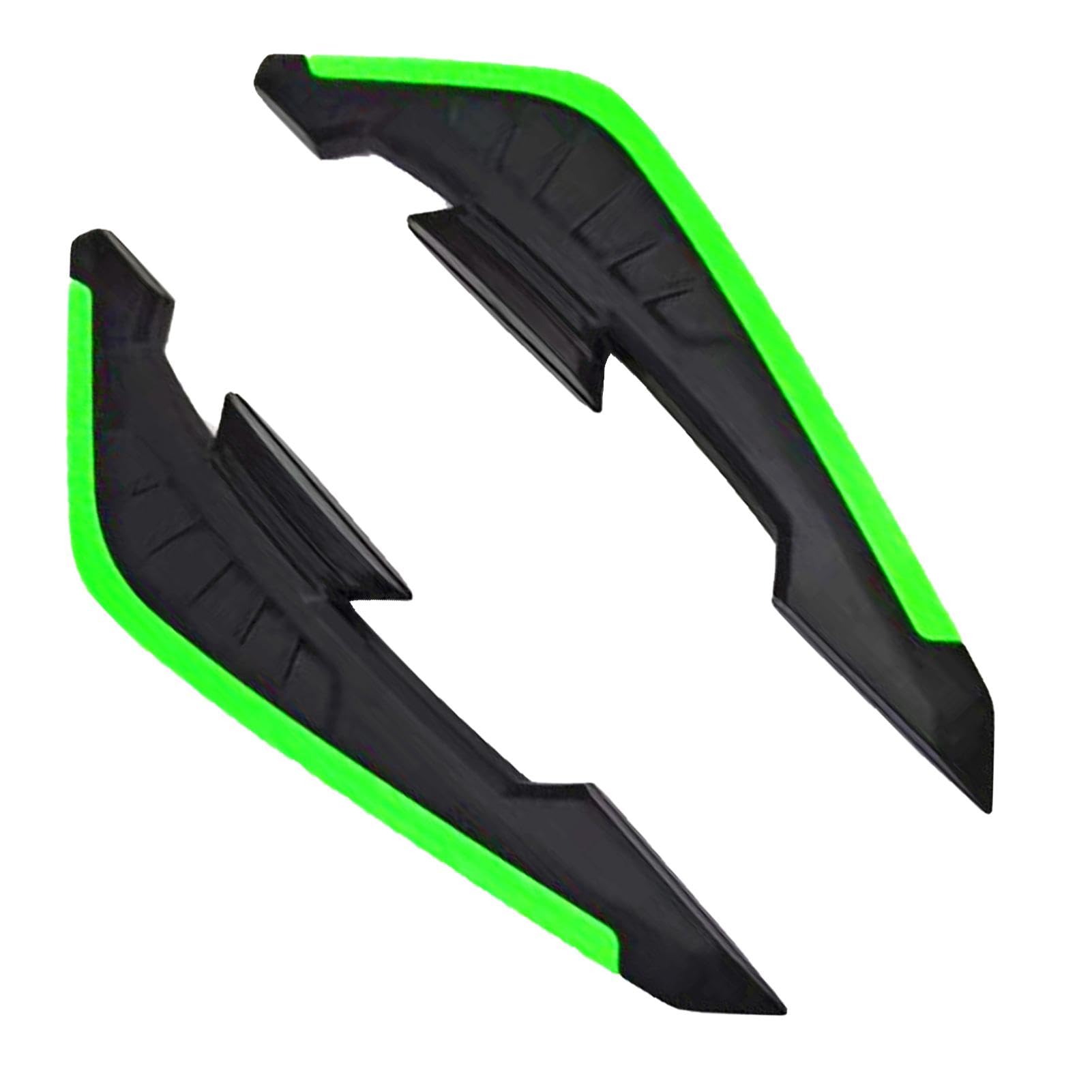 Dynamic Wing Motor Zubehör | Motor Winglet Spoiler | Sport Winglet | Seitenverkleidungen Winglets Motorrad Wing Set 1 Paar Motorrad Winglets Style Aerodynamische Winglets für Motorräder von Generisch