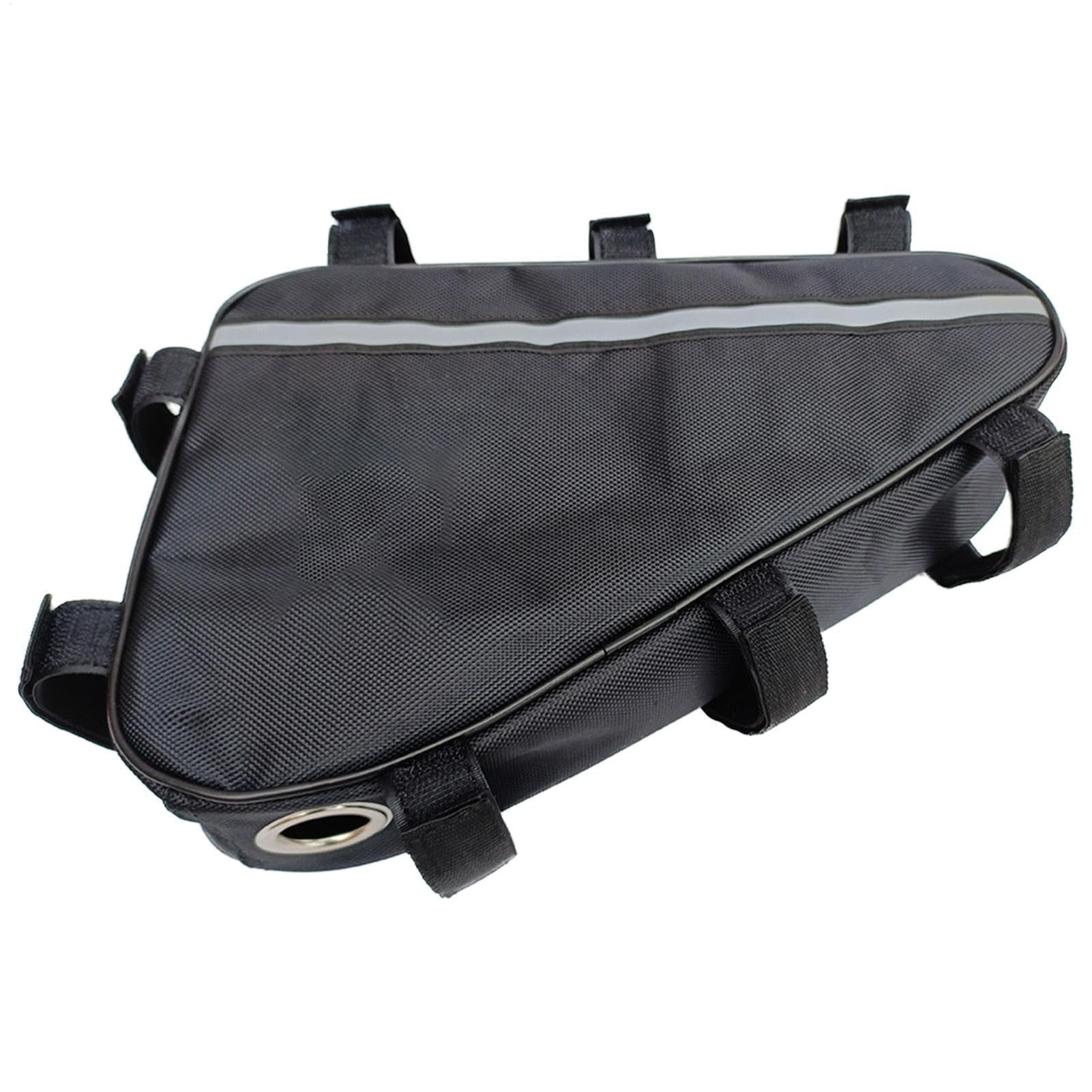 Elektrofahrrad-Batteriehalter, Elektrofahrrad-Batterie-Aufbewahrungstasche - Batterietasche Dreieck - Wasserabweisende, Sichere Tasche 15,35 X 14,17 X 8,66 Zoll Für Berg-Roadtrips von Generisch