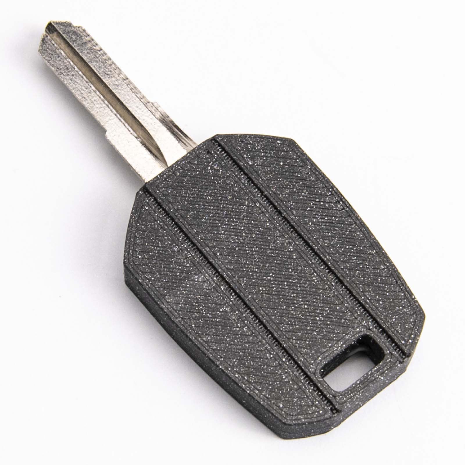 Ersatzschlüssel/Schlüssel mit ergonomischem, langlebigem, schwarzem Kunststoffgriff für Thule Dachträger, Desser Premium-Rohling anhand Einer Code gefräst Wird, Code: N048 von Generisch