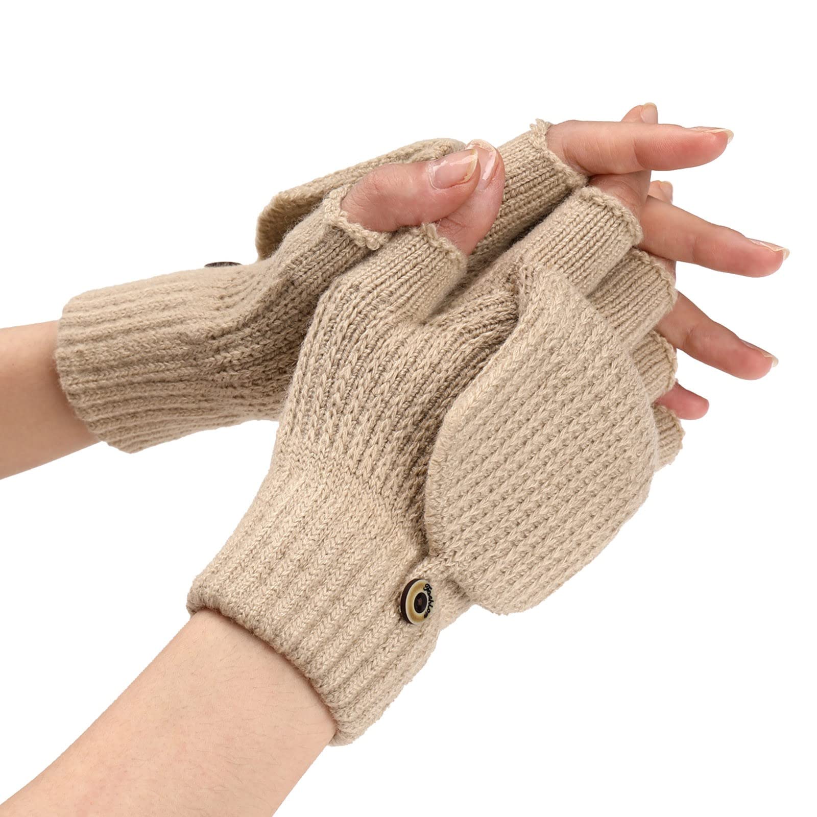 Fingerless Thermal Gloves Fluffy Touchscreen Winter Warm Men Women Children Bicycle Mtb Osteoarthritis Arbeitshandschuhe Herren Gloves Unisex Handschuhe Thermal Handschuh Jogging Sporthandschuhe von Generisch