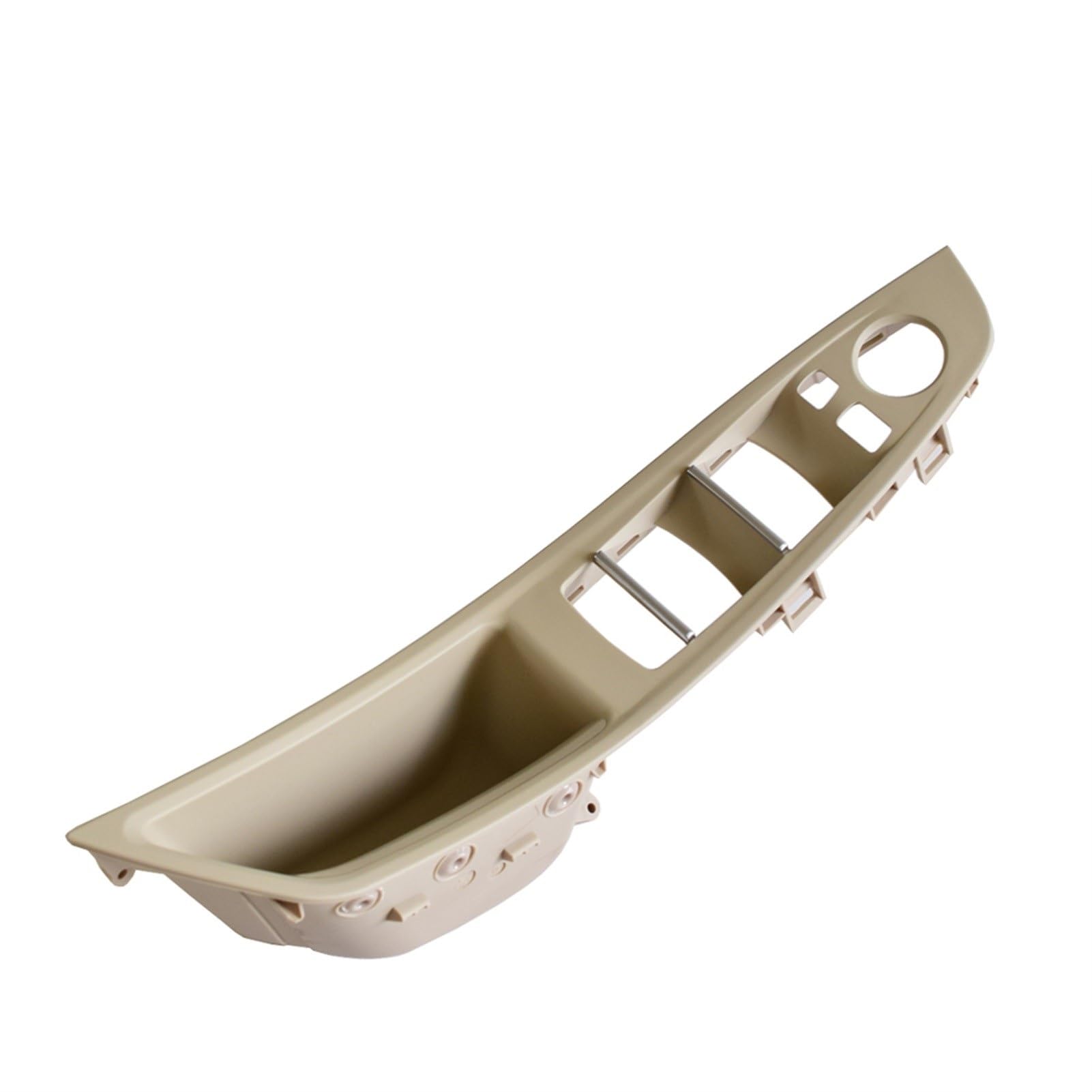 For Bmw 5 Series F10 F11 F18 Tür Inner Griff Tür Vorne Links Innen Tür Panel Fahrer Sitz Taste schalter Rahmen Lagerung(Beige) von Generisch