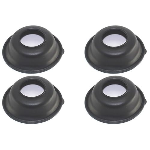 For XV500 XV535 XV 400 500 535 XV400 VIRAGO Motorrad Motor Vergaser Kolben Membran Teil Gummi(4pcs) von Generisch