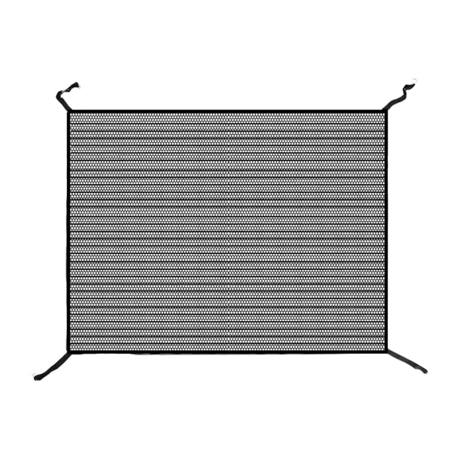 Frontgrillgitter – Aluminium-Legierung, Automobil-Kühlergrill-Einsatz, Stoßstange, Metallgitter-Einsatz, passend für Edelstahl-Drahtgitter-Rolle für Frontstoßstange, Motorhaube, Lüftungsschlitzspoiler von Generisch