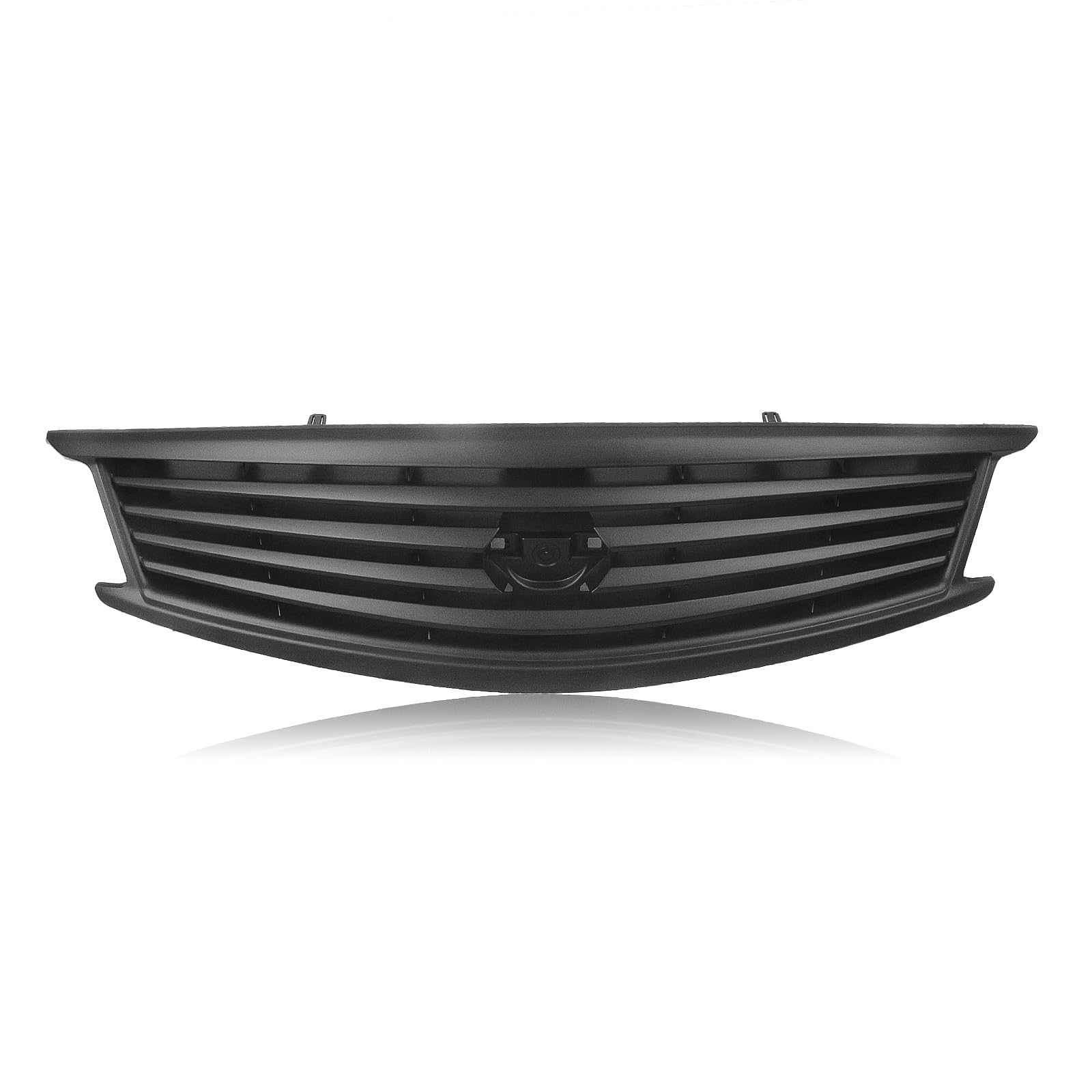 FrontstoßStange Auto-Frontgrill-Grill Obere Stoßstangenhaube Netz Für Infiniti G25 G37 2010–2013(Matte Black) von Generisch