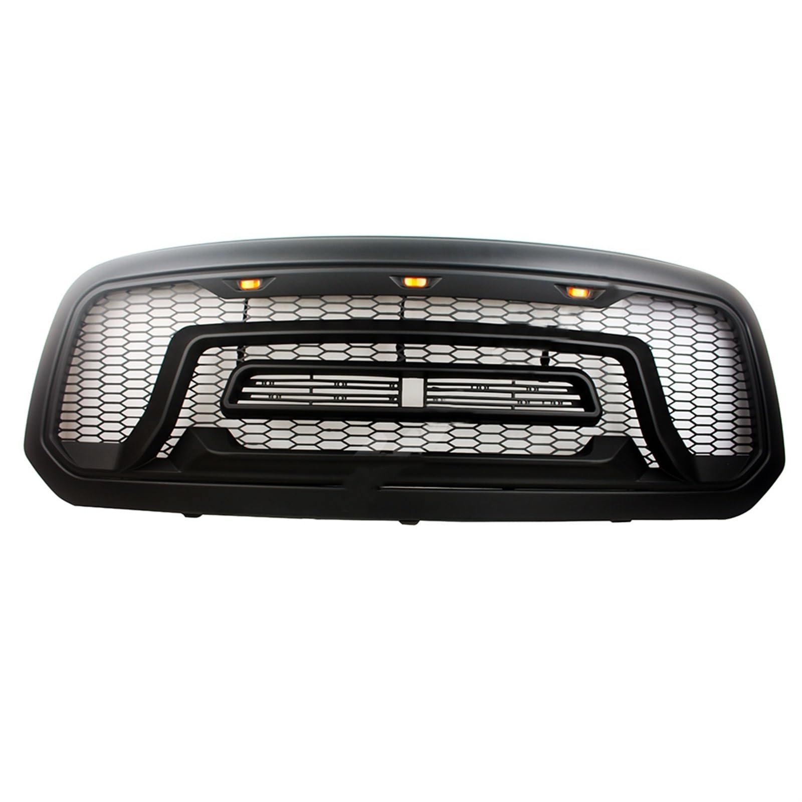 FrontstoßStange Auto-Frontgrill Rebel Style Hood Light Upper Für Dodge Für Ram 1500 2013–2018(Yellow Light) von Generisch